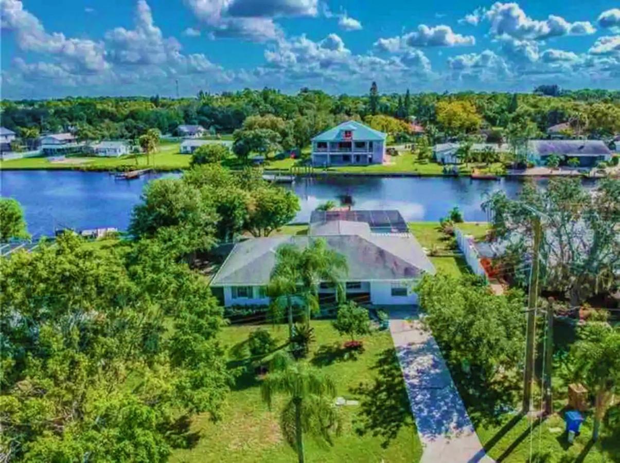 Blue Heron House, Private 4 Bedroom Waterfront W Heated Pool And Fire Pit Раскин Экстерьер фото