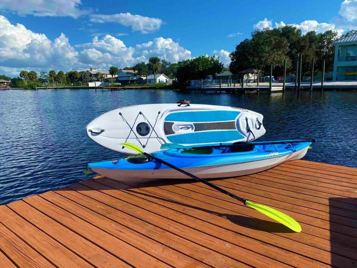 Blue Heron House, Private 4 Bedroom Waterfront W Heated Pool And Fire Pit Раскин Экстерьер фото