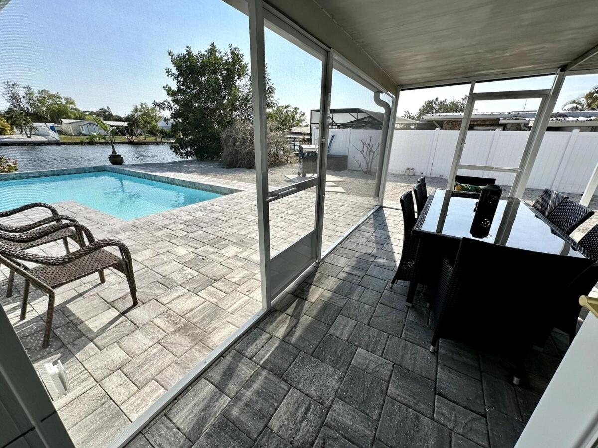 Blue Heron House, Private 4 Bedroom Waterfront W Heated Pool And Fire Pit Раскин Экстерьер фото