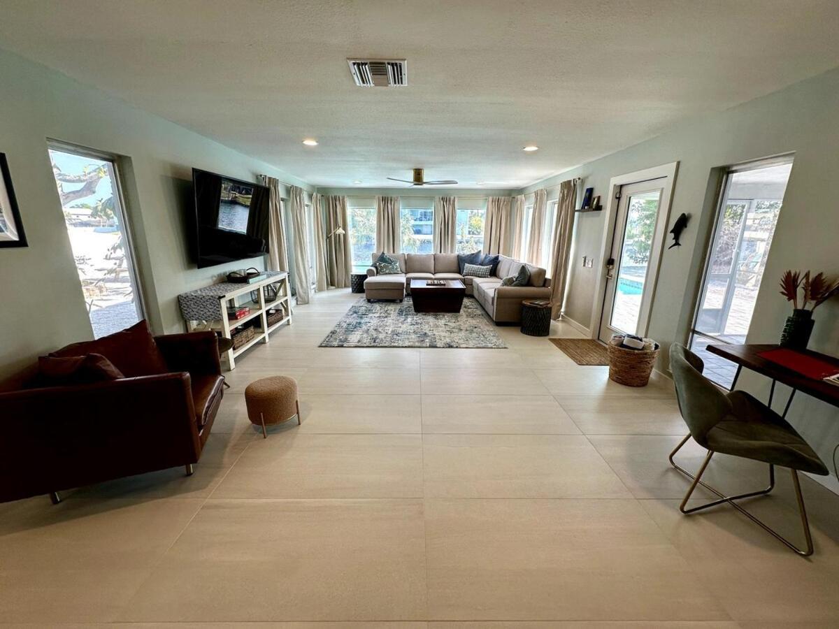 Blue Heron House, Private 4 Bedroom Waterfront W Heated Pool And Fire Pit Раскин Экстерьер фото